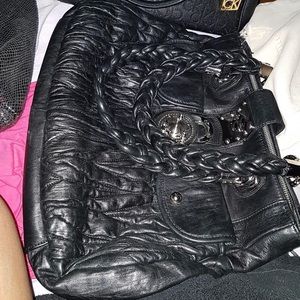 Steve Madden beautiful leather black handbag